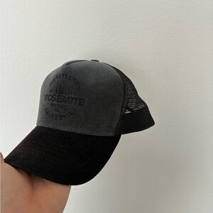 James Perse Two-Tone Black and Gray Hat